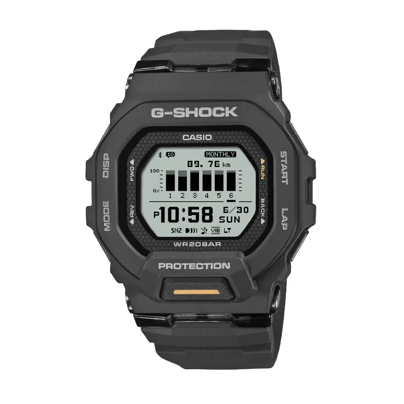 Casio G-Shock G-SQUAD Bluetooth Digital Men's Watch- GBD-200-1A1